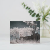 Verlaten gebouw briefkaart (Staand voorkant)