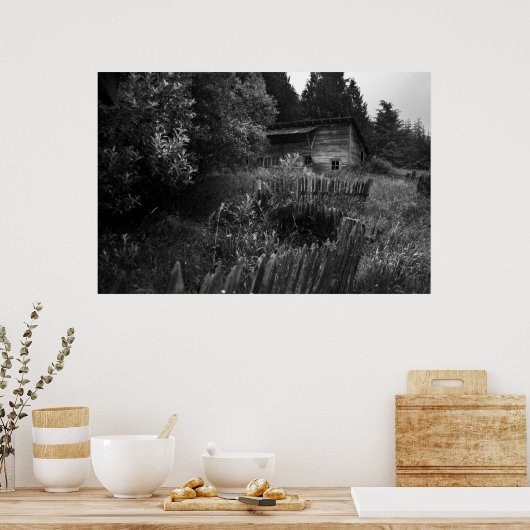 Verlaten gebouw poster (Keuken)