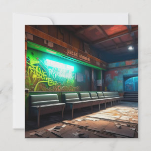 Verlaten gebouw stedelijk verval