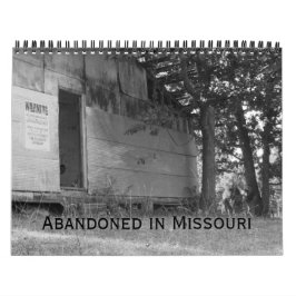 Verlaten gebouwen van Missouri Kalender