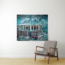 Verlaten Graffiti Art Lost Places Art Tapestry Wandkleed