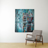 Verlaten Graffiti Art Lost Places Art Tapestry Wandkleed (In situ)
