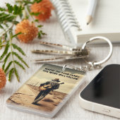 Verlaten Harmonie. De muziek zal volgen Sleutelhanger (Voorkant Rechts)