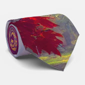 Verlaten herfstschrijn: stropdas (Opgerold)