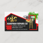 Verlaten Home Handyman Service Visitekaartje