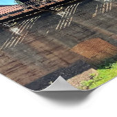 Verlaten hoogoven poster (Hoek)