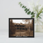 Verlaten Hotel Mackinac Island Briefkaart (Staand voorkant)
