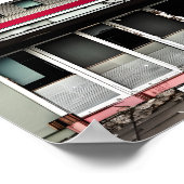 Verlaten hotel Verloren ruimtes Verbouwd Poster (Hoek)