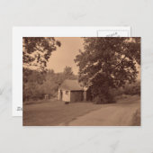 Verlaten huis briefkaart (Voorkant / Achterkant)