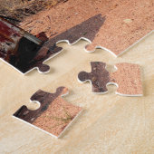 Verlaten huis in Goldfield Nevada Legpuzzel (Zijkant)