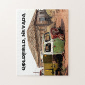 Verlaten huis in Goldfield Nevada Legpuzzel (Verticaal)