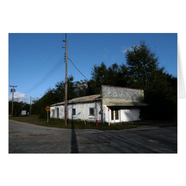Verlaten huis in landelijk Florida (Voorkant Horizontaal)
