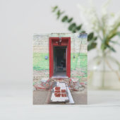 Verlaten huis in Maricopa Californië Briefkaart (Staand voorkant)