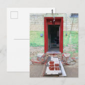 Verlaten huis in Maricopa Californië Briefkaart (Voorkant / Achterkant)