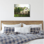 Verlaten huis in Missouri Canvas Afdruk (Insitu (Slaapkamer))