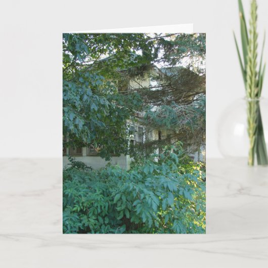 Verlaten Huis Kaart (Voorkant)