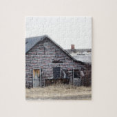 Verlaten huis legpuzzel (Verticaal)