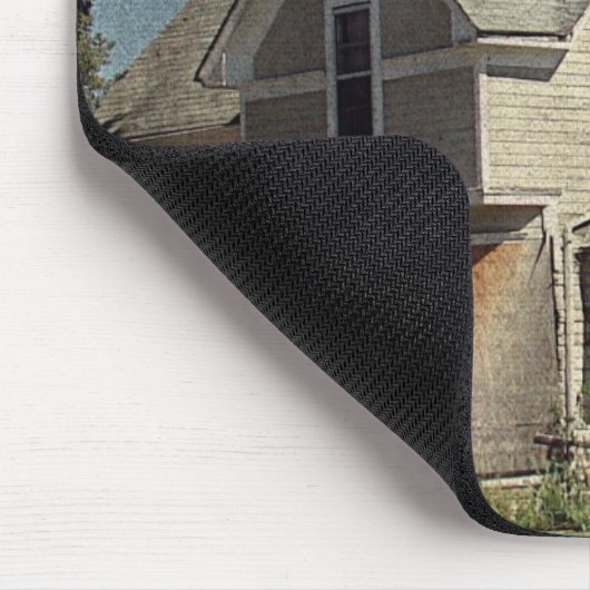 Verlaten huis muismat (Hoek)