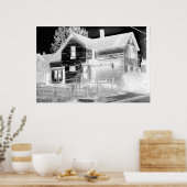 Verlaten huis - negatief poster (Keuken)