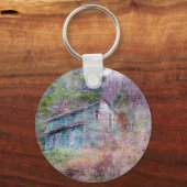 Verlaten huis sleutelhanger (Voorkant)