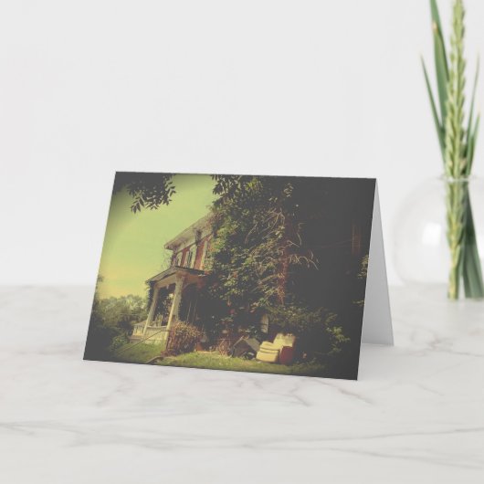 Verlaten huismeubilair inbegrepen kaart (Voorkant)