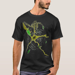 Verlaten in de ruimte t-shirt