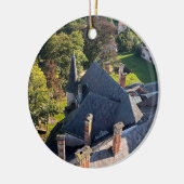 Verlaten kasteel keramisch ornament (Links)
