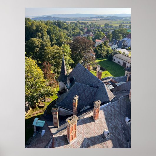 Verlaten Kasteel Poster (Voorkant)