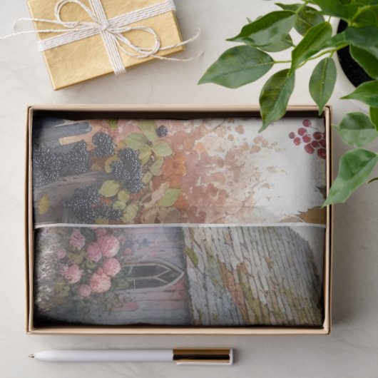 Verlaten Kerk 7 Weefselpapier Tissuepapier (Geschenk)