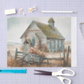 Verlaten Kerk 8 Weefselpapier Tissuepapier (Craft)