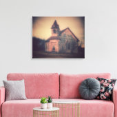 Verlaten kerk canvas afdruk (Insitu (Woonkamer))