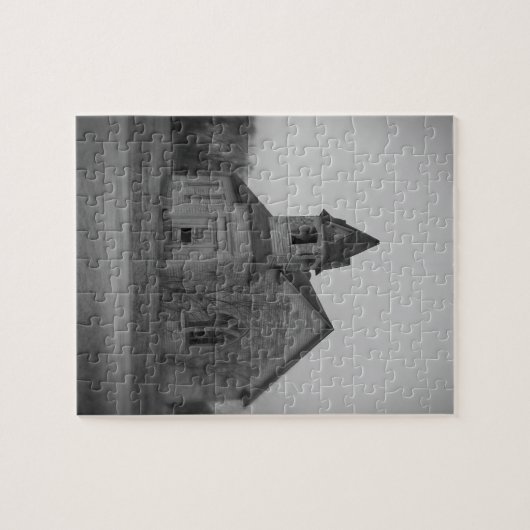 Verlaten kerk legpuzzel (Horizontaal)