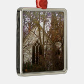 Verlaten kerk metalen ornament (Rechts)