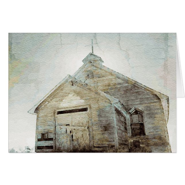 Verlaten kerkkaarten (Voorkant Horizontaal)