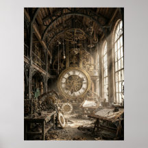 Verlaten Klokwerk Werkplaats