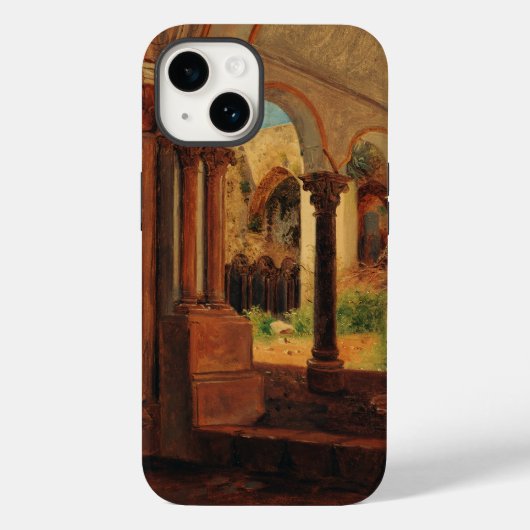 Verlaten kloosterterrein Case-Mate iPhone case (Achterkant)