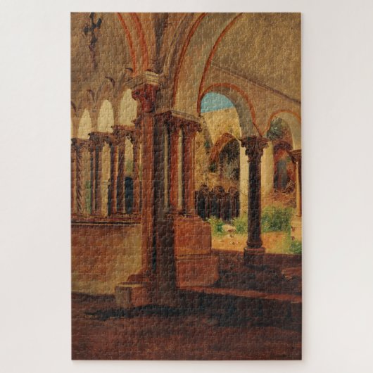 Verlaten kloosterterrein legpuzzel (Verticaal)