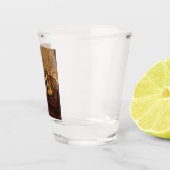 Verlaten kloosterterrein shot glas (Rechts)