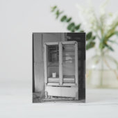 Verlaten koelkast briefkaart (Staand voorkant)