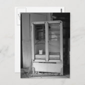 Verlaten koelkast briefkaart (Voorkant / Achterkant)