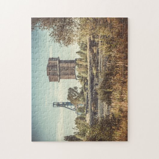 Verlaten kolenmijn legpuzzel (Verticaal)
