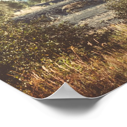 Verlaten kolenmijn poster (Hoek)