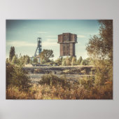 Verlaten kolenmijn poster (Voorkant)