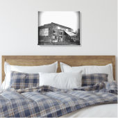 Verlaten landbouwers canvas afdruk (Insitu (Slaapkamer))