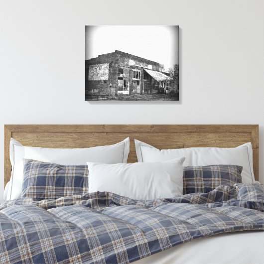 Verlaten landbouwers canvas afdruk (Insitu (Slaapkamer))