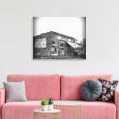 Verlaten landbouwers canvas afdruk (Insitu (Woonkamer))