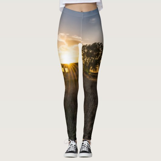 Verlaten Leggings van Shed Colorado Sunset (Voorkant)
