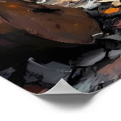 Verlaten magazijninterieur poster (Hoek)