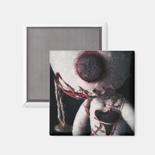 'Verlaten' magneet (Voorkant / Achterkant)