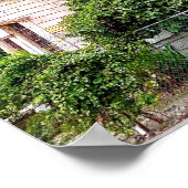 Verlaten Mansion Colonial Mexico Poster (Hoek)